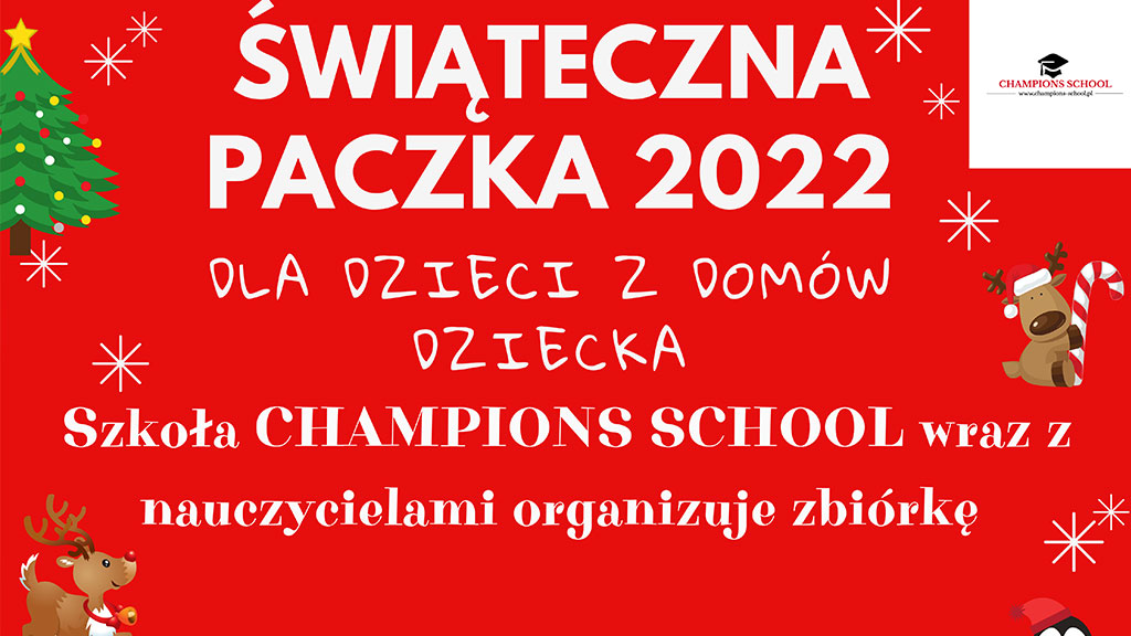 Read more about the article Świąteczna Paczka 2022 Dla dzieci z domów dziecka!